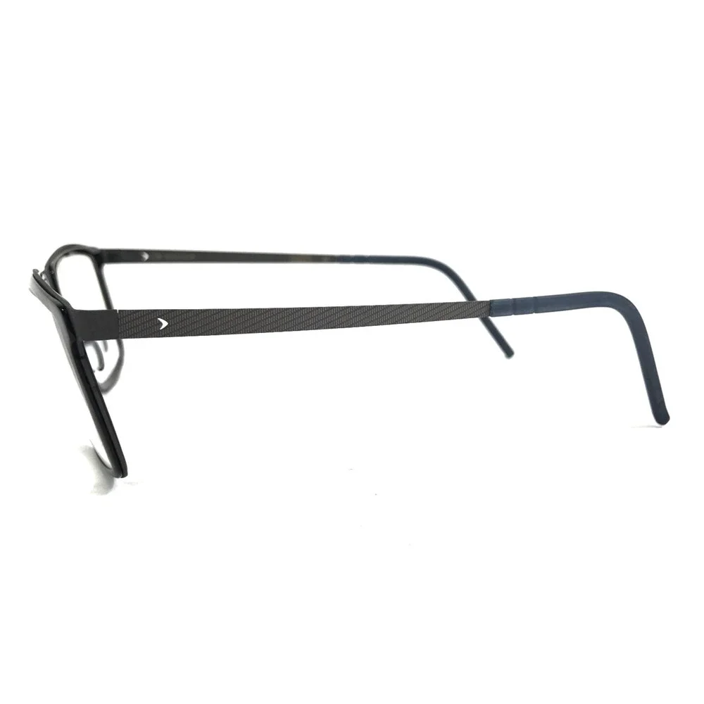 Blackfin Eyeglasses Frames BF805 ROCKLAND COL.655 Black Gray Rectangle 53-20-145